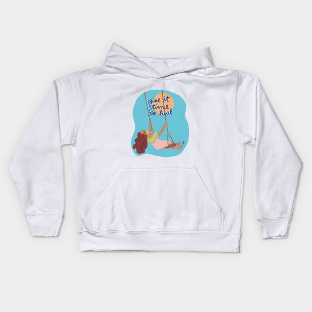 Healing Kids Hoodie by juf.illustration@gmail.com